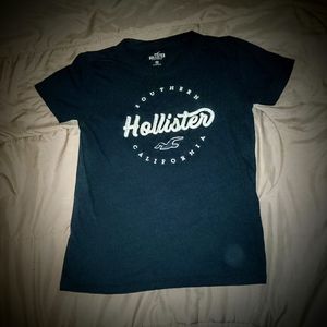 Navy Blue Hollister T-shirt